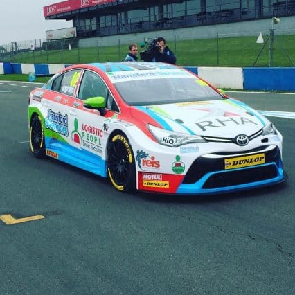 Hansford Sensors extends sponsorship of BTCC ace Tom Ingram into fourth year
