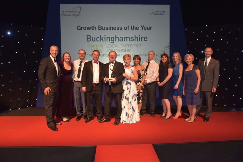 Hansford Sensors wins the double at Buckinghamshire Business Awards