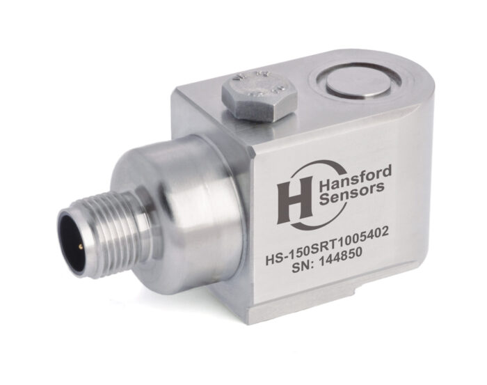 12 Pin Accelerometer HS-150SRT - Side Exit - 4 Pin M12 Accelerometer With Temp Output ...