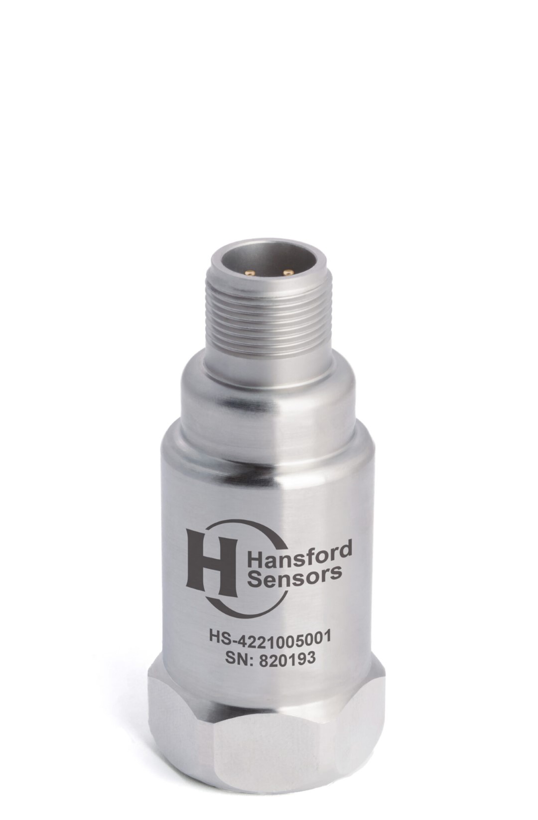 HS422 Top Exit 2 Pin MS Accelerometer Hansford Sensors