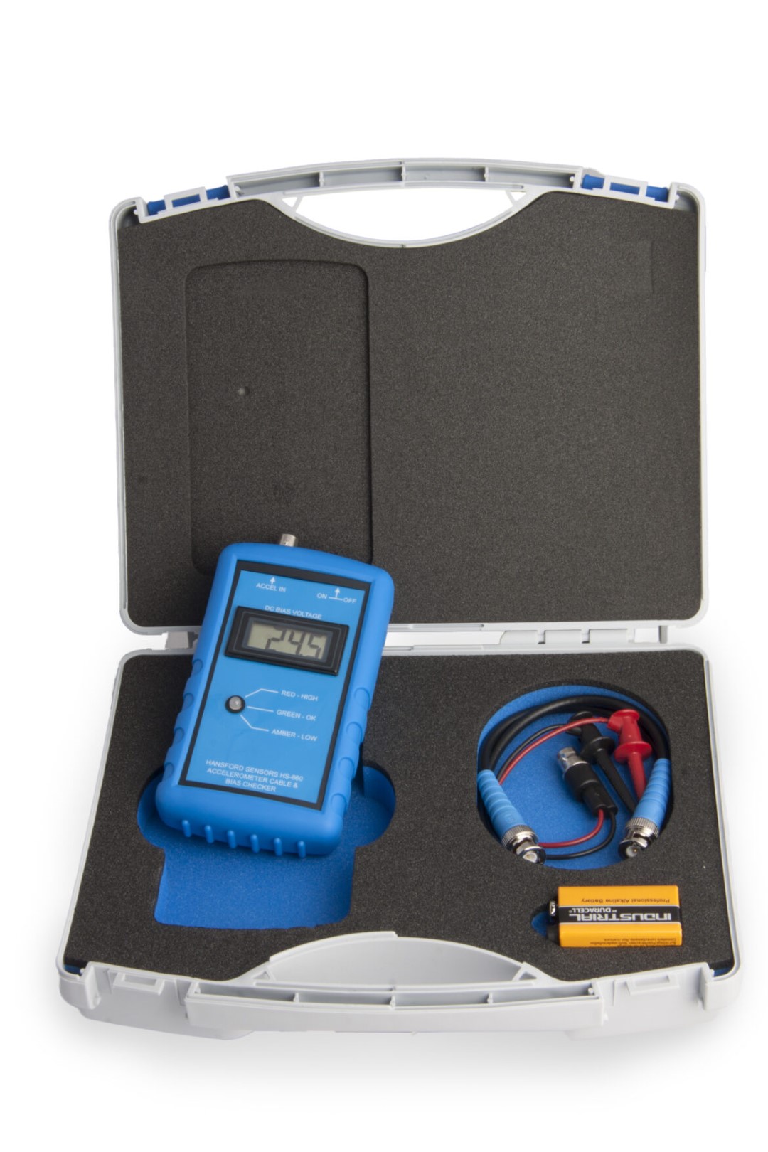 Sensor Checker HS-660 Accelerometer Cable & Bias Checker - Hansford Sensors